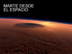 Marte desde el espacio