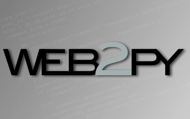 Introducción a web2py