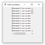 Barra De Desplazamiento Scrollbar En Tk Tkinter Recursos Python